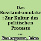 Das Russlandsimulakrum : Zur Kultur des politischen Protests in Russland