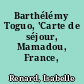 Barthélémy Toguo, 'Carte de séjour, Mamadou, France, Clandestin'
