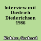 Interview mit Diedrich Diederichsen 1986