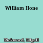 William Hone