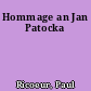 Hommage an Jan Patocka