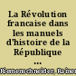 La Révolution francaise dans les manuels d'histoire de la République Fédérale d'Alllemagne
