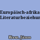 Europäisch-afrikanische Literaturbeziehungen