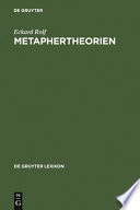 Metaphertheorien : Typologie, Darstellung, Bibliographie