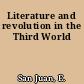 Literature and revolution in the Third World