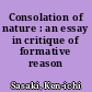 Consolation of nature : an essay in critique of formative reason