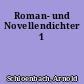 Roman- und Novellendichter 1