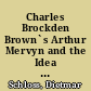 Charles Brockden Brown`s Arthur Mervyn and the Idea of Civic Virtue
