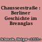 Chausseestraße : Berliner Geschichte im Brennglas
