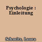 Psychologie : Einleitung