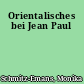 Orientalisches bei Jean Paul