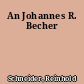 An Johannes R. Becher