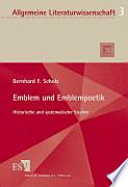 Emblem und Emblempoetik : historische und systematische Studien