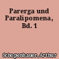 Parerga und Paralipomena, Bd. 1