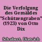 Die Verfolgung des Gemäldes "Schützengraben" (1923) von Otto Dix