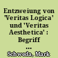 Entzweiung von 'Veritas Logica' und 'Veritas Aesthetica' : Begriff und Bildlichkeit in Joachim Ritters politischer Hermeneutik der Moderne