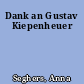 Dank an Gustav Kiepenheuer