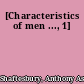 [Characteristics of men ..., 1]