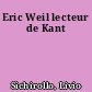 Eric Weil lecteur de Kant