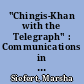 "Chingis-Khan with the Telegraph" : Communications in the Russian and Ottoman Empires