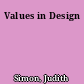 Values in Design