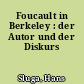 Foucault in Berkeley : der Autor und der Diskurs