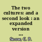 The two cultures: and a second look : an expanded version of the two cultures and the scientific revolution