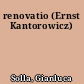 renovatio (Ernst Kantorowicz)