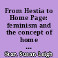 From Hestia to Home Page: feminism and the concept of home in cyberspace