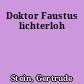 Doktor Faustus lichterloh