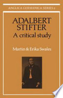 Adalbert Stifter : a critical study