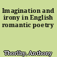 Imagination and irony in English romantic poetry