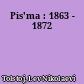 Pis'ma : 1863 - 1872