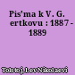 Pis'ma k V. G. Čertkovu : 1887 - 1889