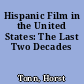 Hispanic Film in the United States: The Last Two Decades