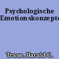 Psychologische Emotionskonzepte