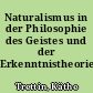 Naturalismus in der Philosophie des Geistes und der Erkenntnistheorie