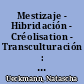 Mestizaje - Hibridación - Créolisation - Transculturación : Kontroversen zur Kulturmoderne