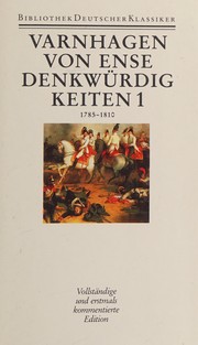 Denkwürdigkeiten des eignen Lebens, Bd. 1 (1785 - 1810)