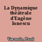 La Dynamique théâtrale d'Eugène Ionescu