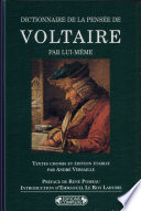Dictionnaire de la pensée de Voltaire