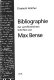 Bibliographie der veröffentlichten Schriften von Max Bense