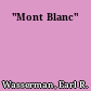"Mont Blanc"