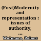 (Post)Modernity and representation : issues of authority, power, performativity