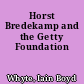 Horst Bredekamp and the Getty Foundation