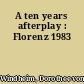 A ten years afterplay : Florenz 1983