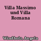 Villa Massimo und Villa Romana