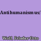 Antihumanismus/Humanismuskritik