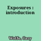 Exposures : introduction