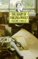The diary of Virginia Woolf 1920 - 24